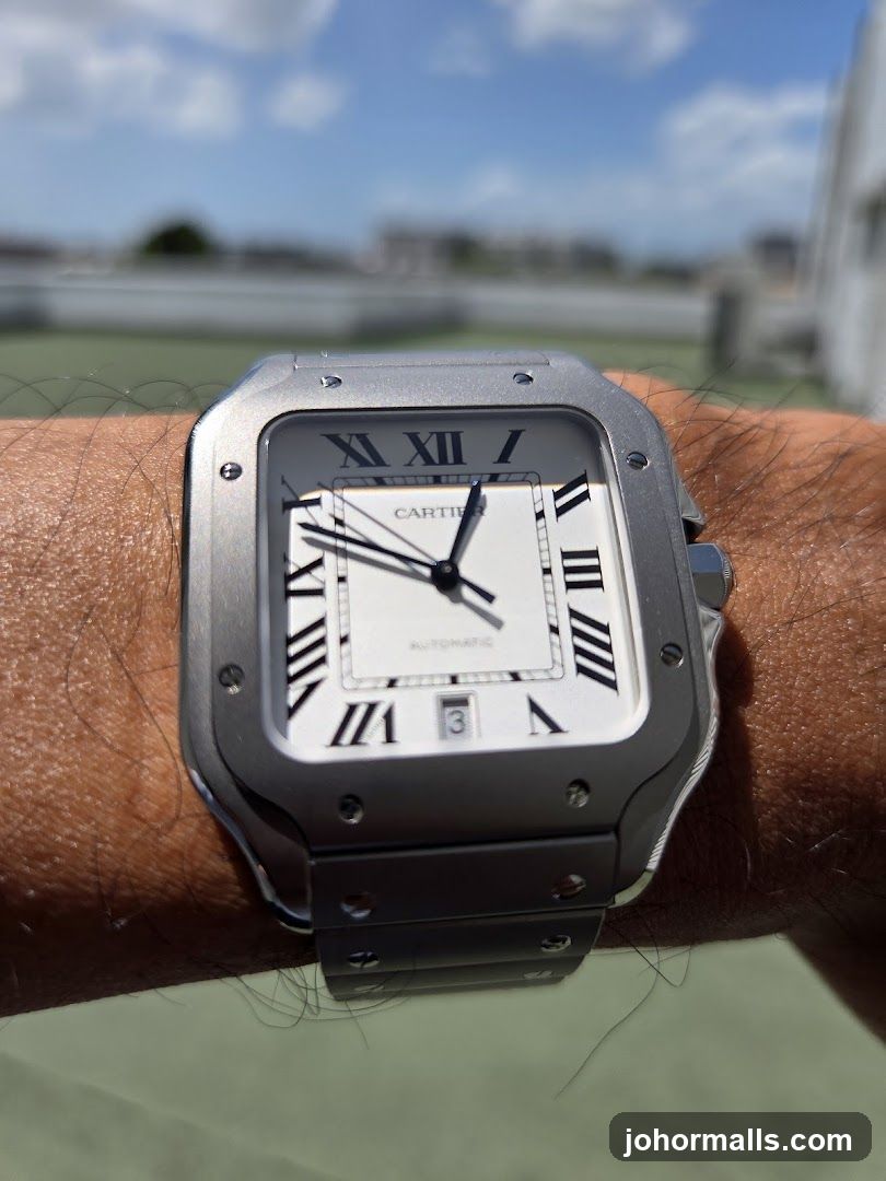 Cartier Watch on Wrist