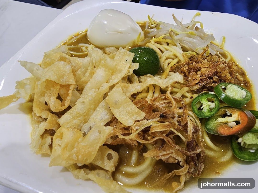 Laksa Noodle Dish