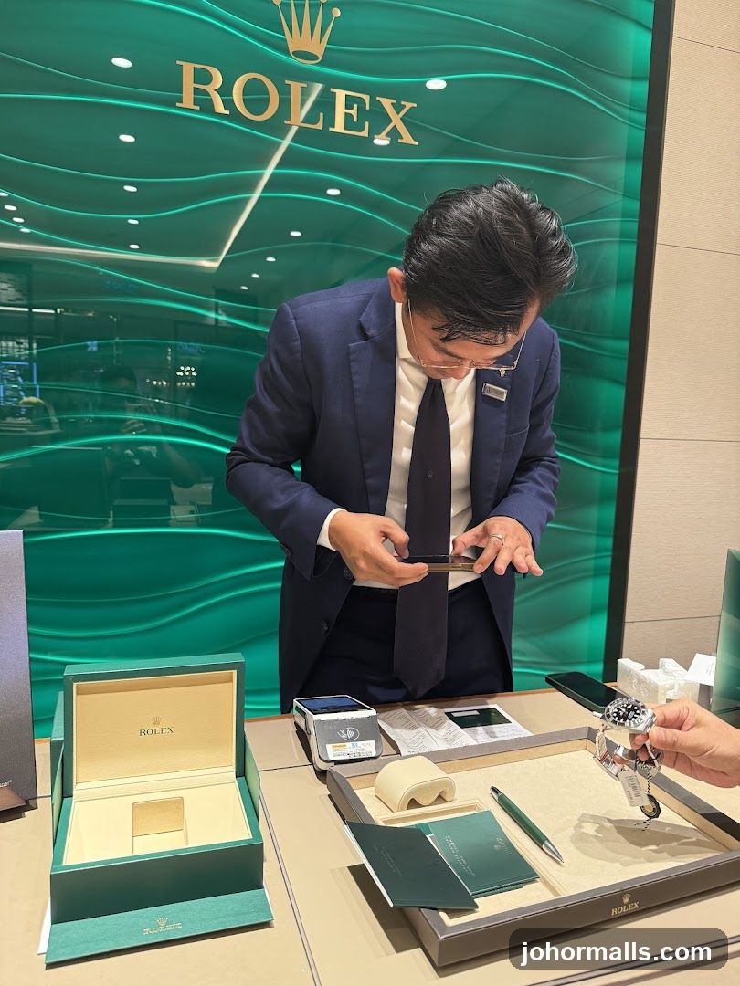 Rolex Store Interior