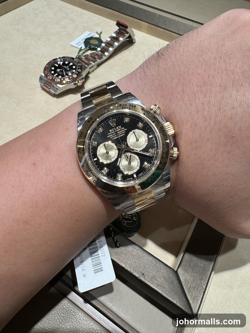 Rolex Watch Display