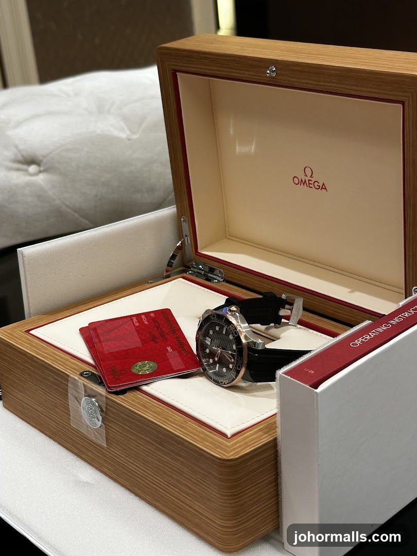 Omega Watch Display