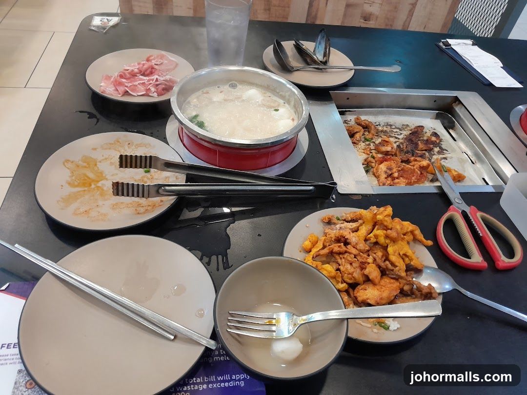 Restaurant Table Scene