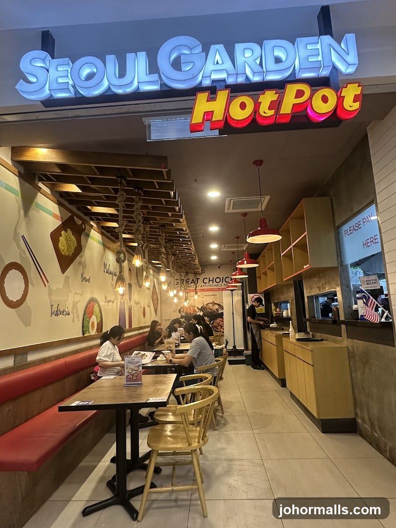 Seoul Garden Hot Pot Restaurant Interior
