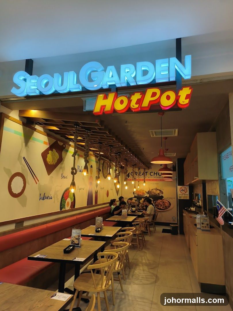 Seoul Garden Hot Pot Restaurant Interior