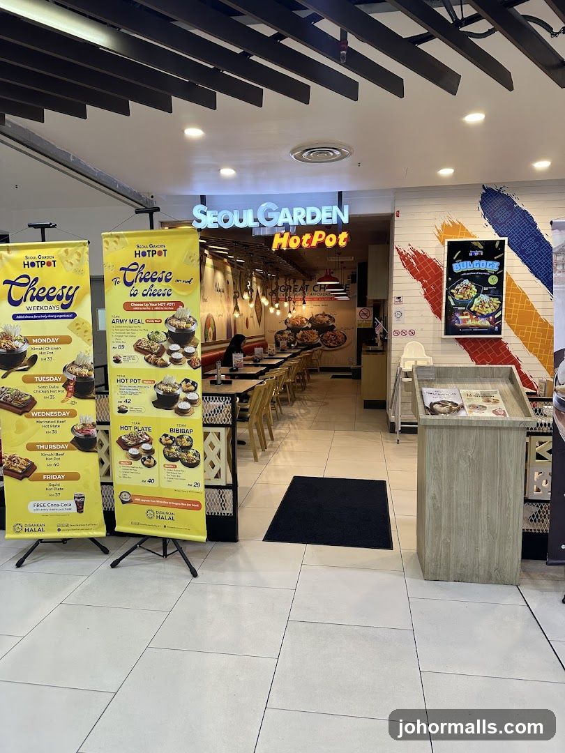 Seoul Garden Hot Pot entrance