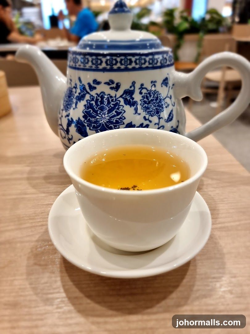 Tea Set on Table