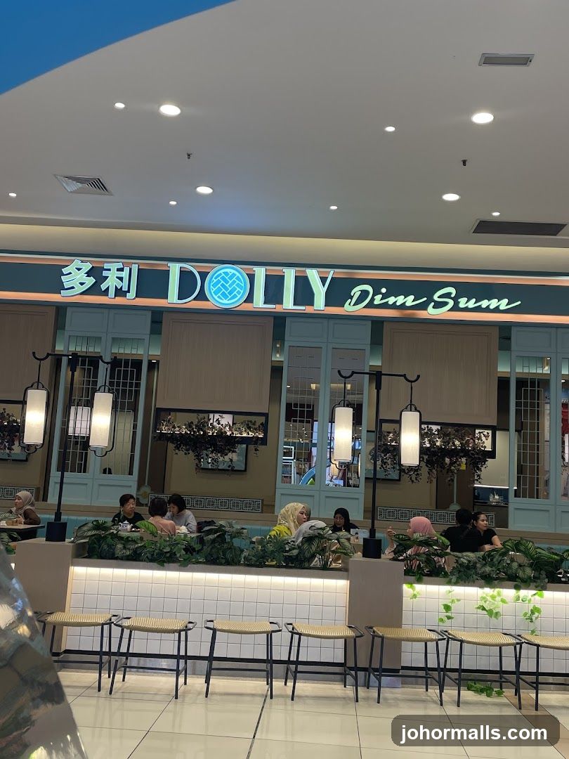 DOLLY Dim Sum storefront interior view