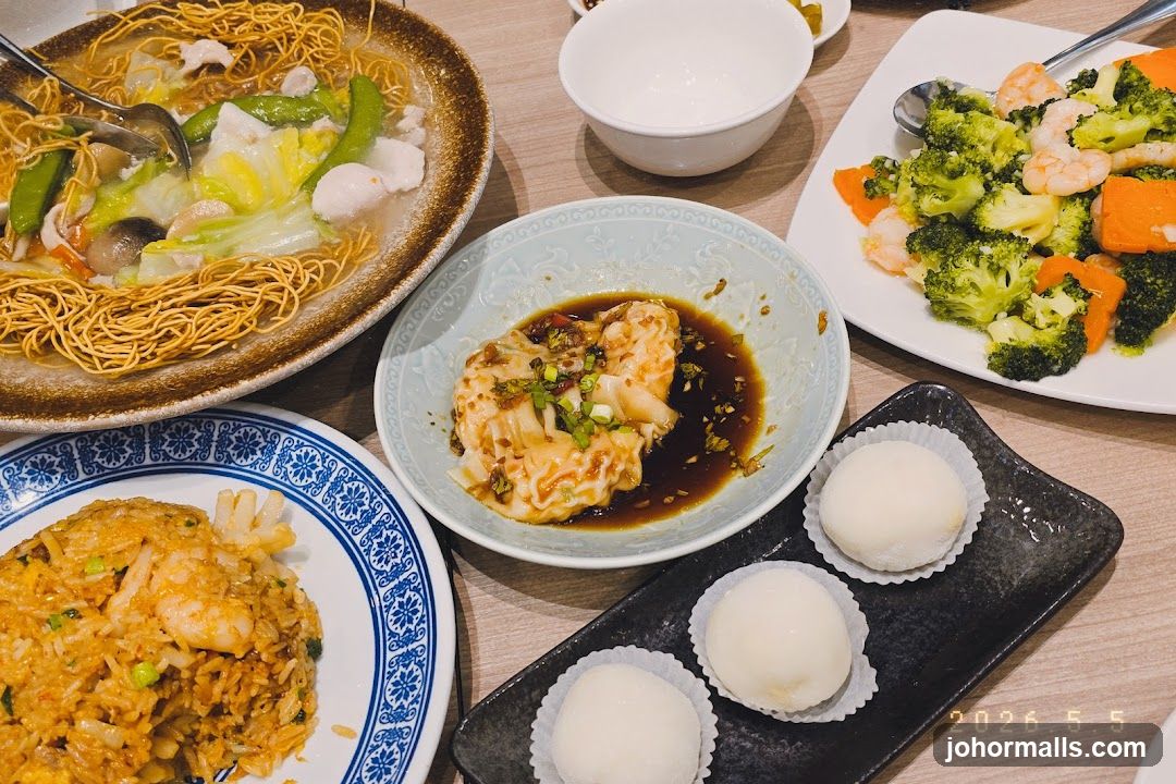 Dining Table with Chinese Cuisine