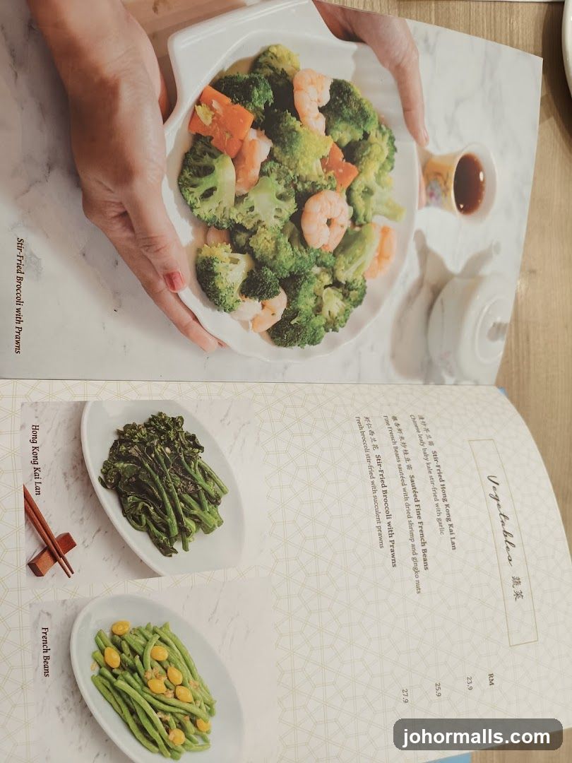 Vegetables Section
