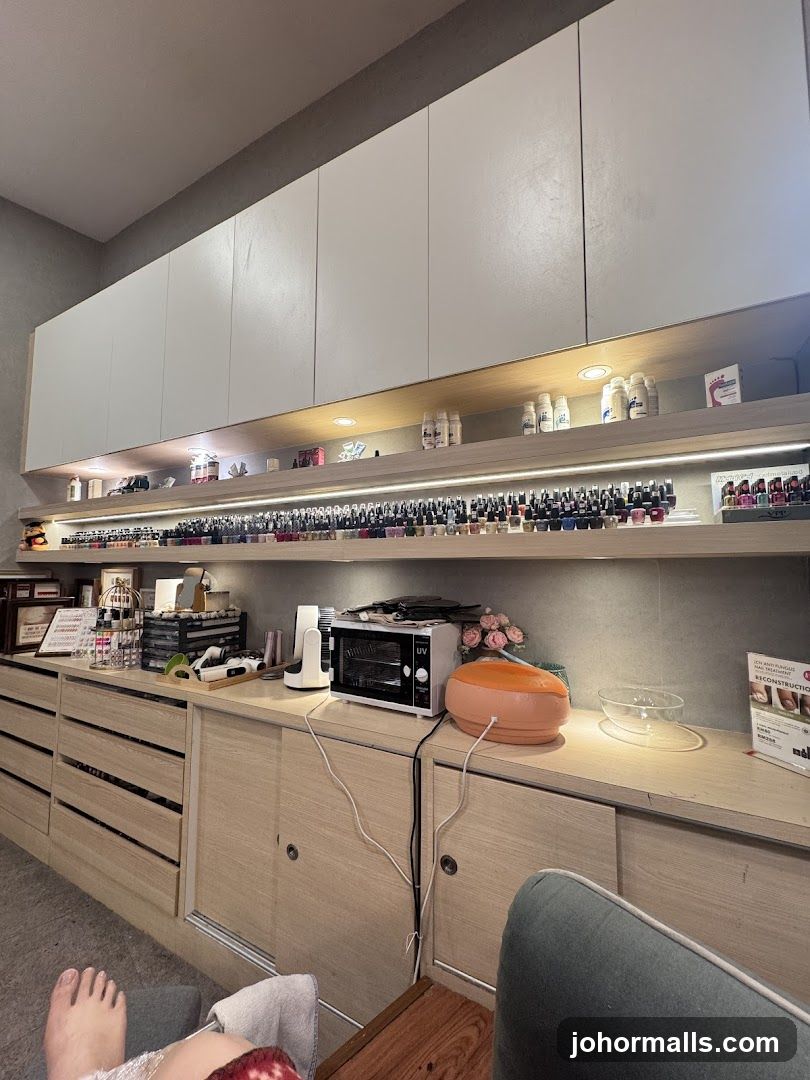 Nail Salon Interior