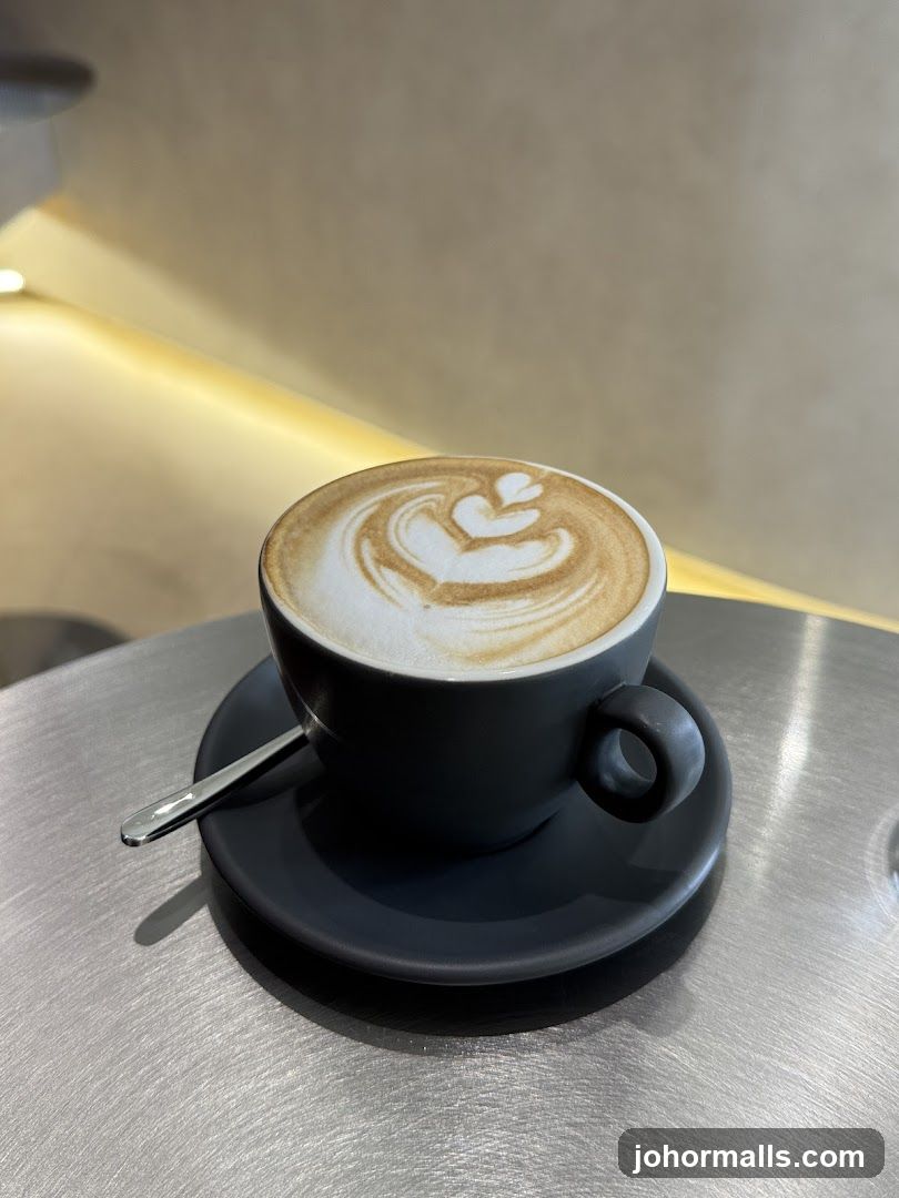 Coffee Cup with Latte Art
