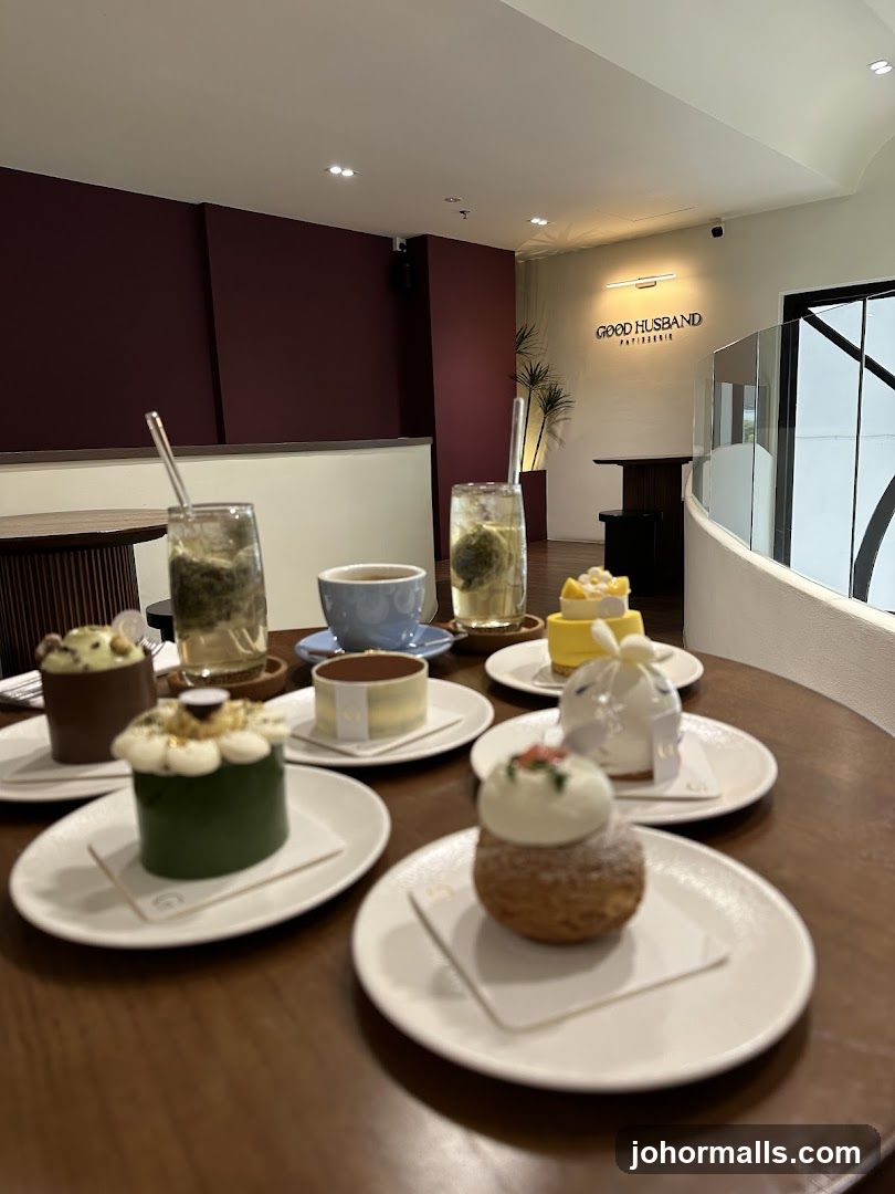 Interior of Good Husband Patisserie