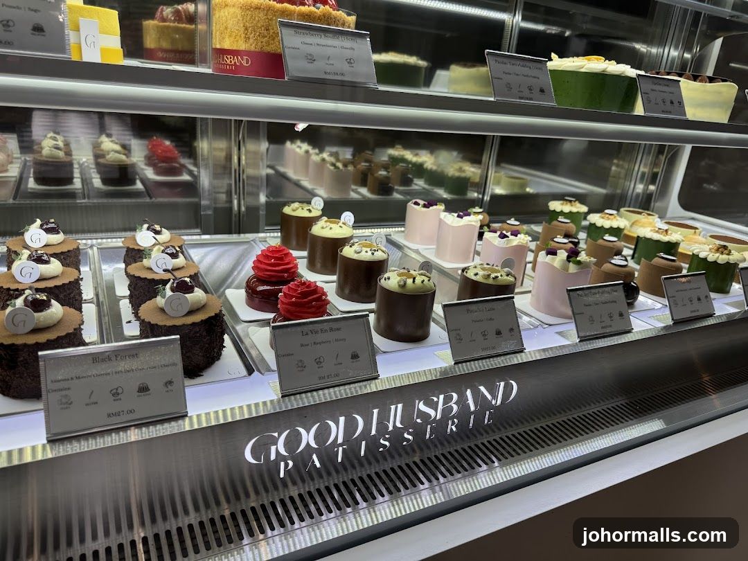 Good Husband Patisserie interior display