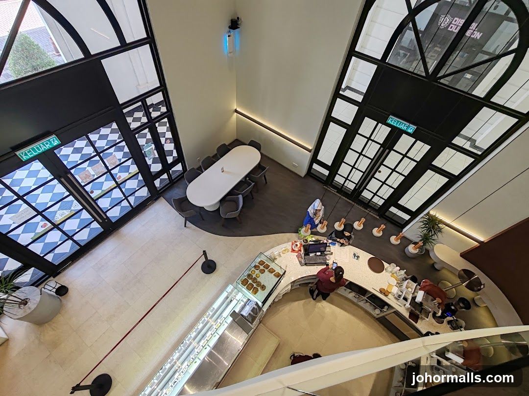 Interior View of a Modern Café or Retail Space