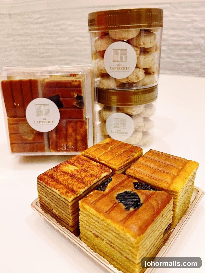 The Lapiserie Products Display