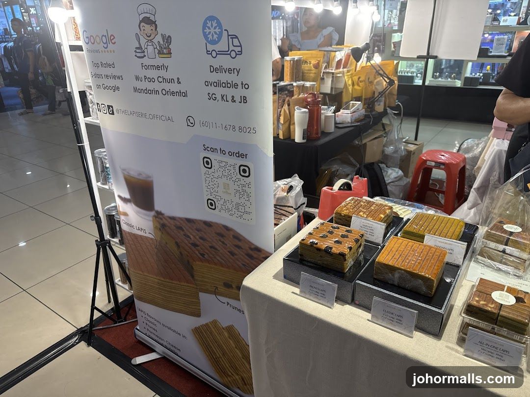 Lapis Kueh Display Stand
