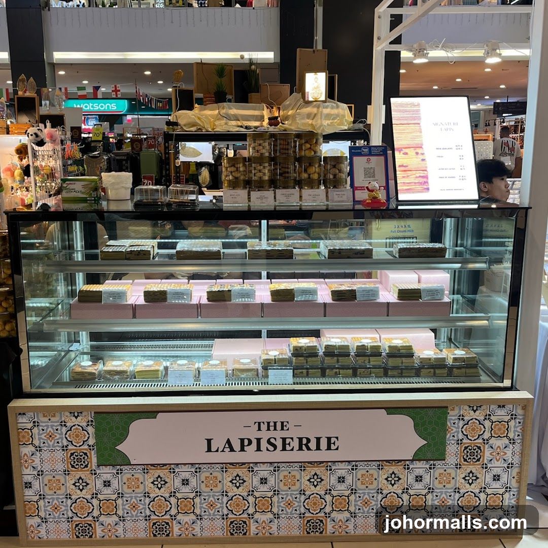 The Lapiserie bakery stall