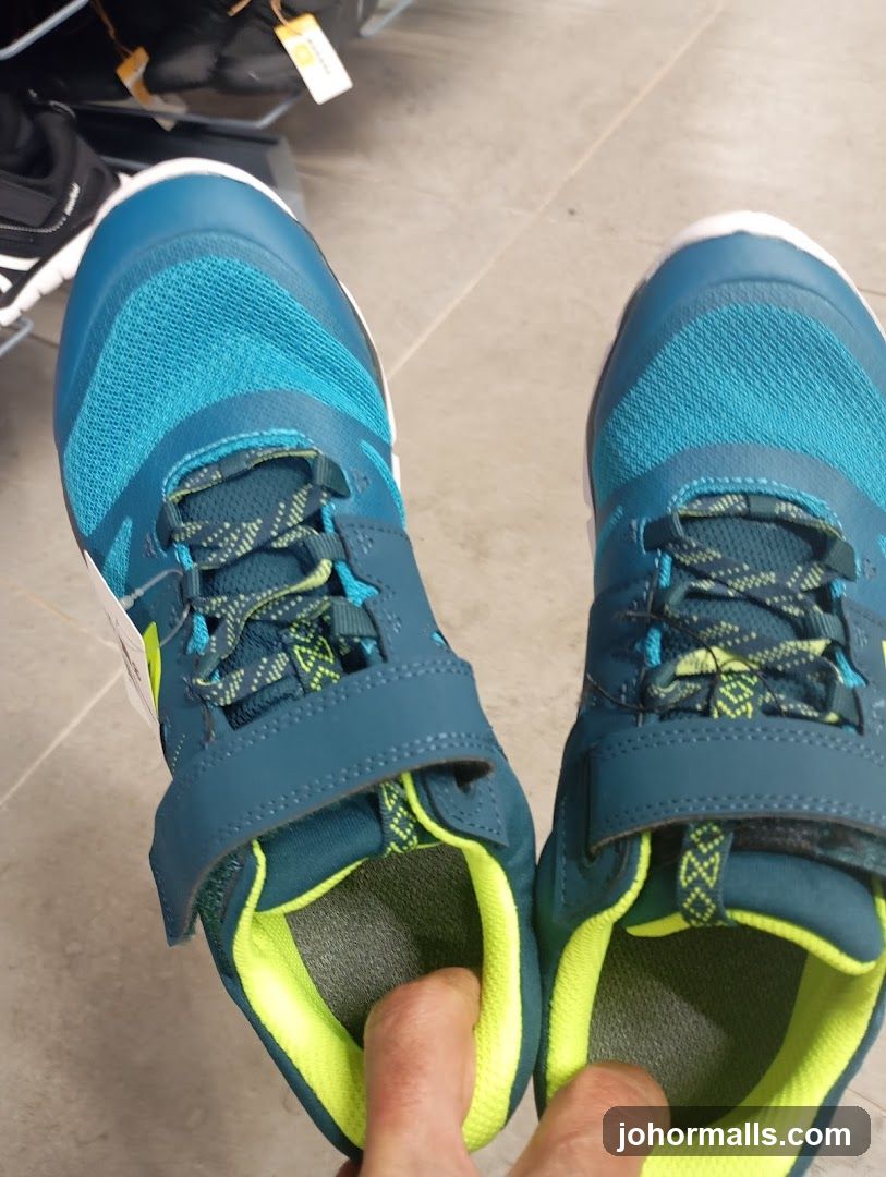 Pair of athletic shoes