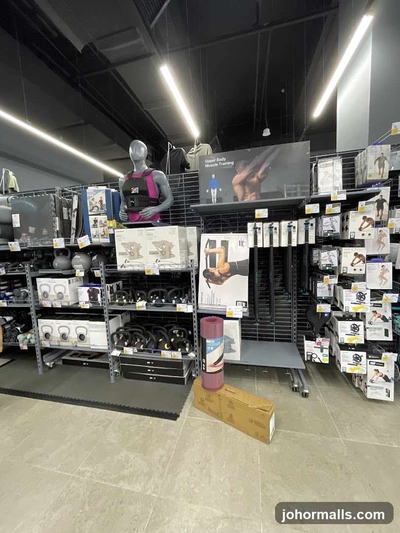 Fitness Equipment Store Interior