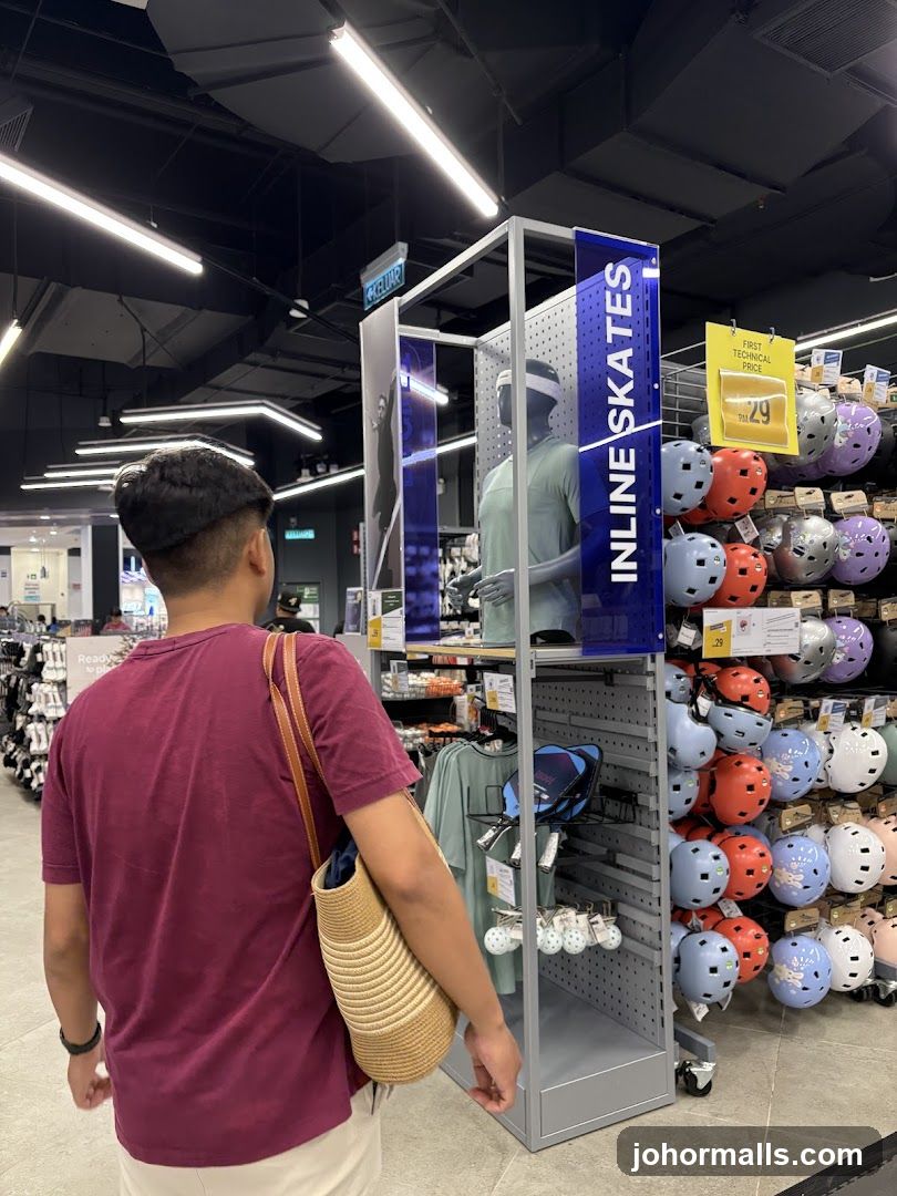 Store Interior - Inline Skates Section