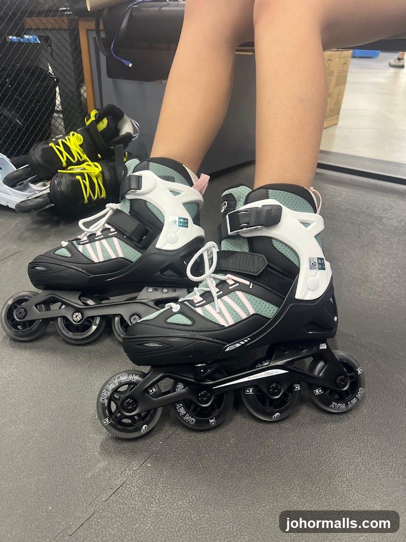 Roller Skates on Floor
