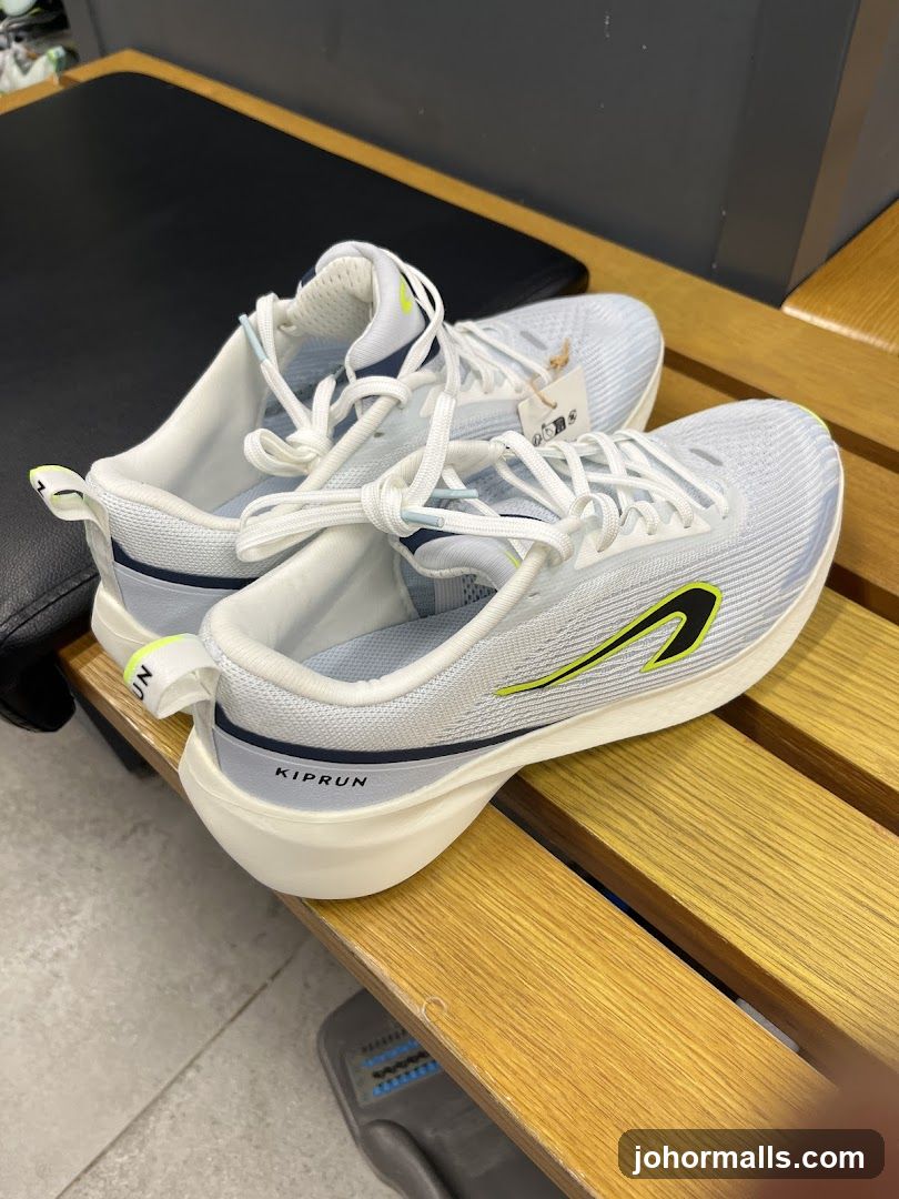 Running Shoes on Display