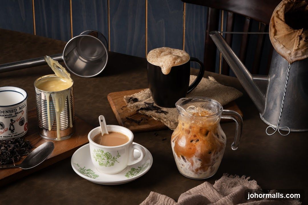 Coffee Shop Interior Scene