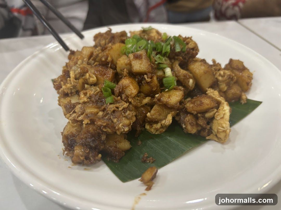 Food dish on plate