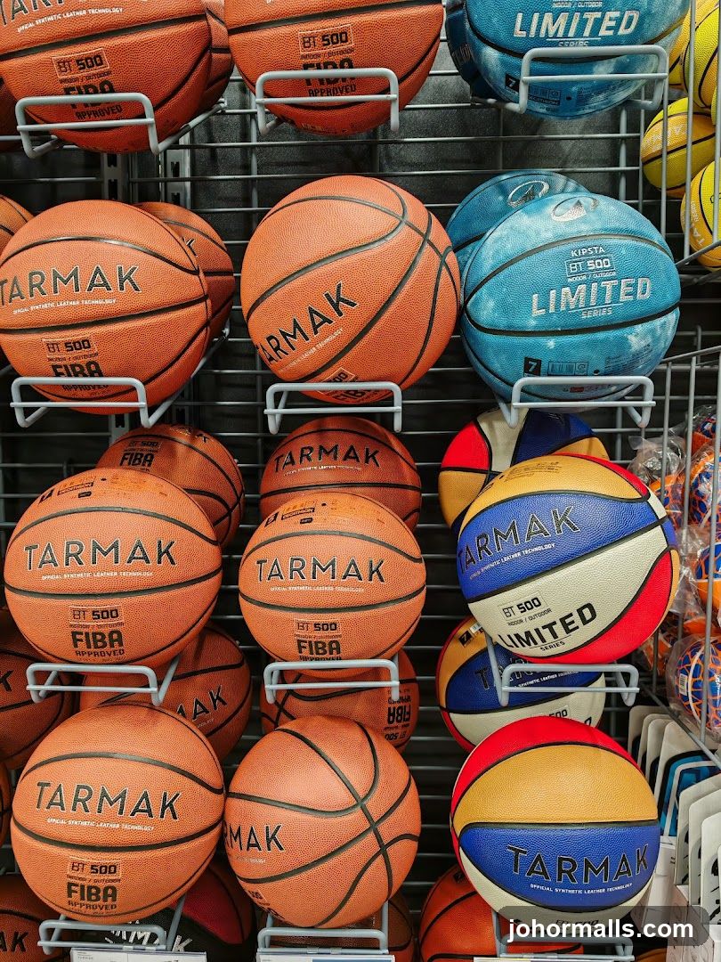 Basketball Display in Store