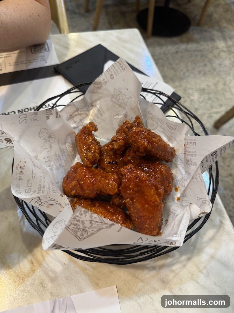 Food served in a basket