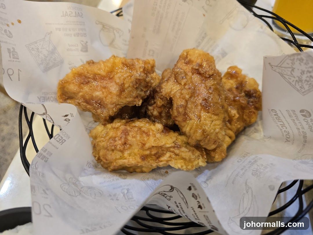 Fried Chicken in Basket