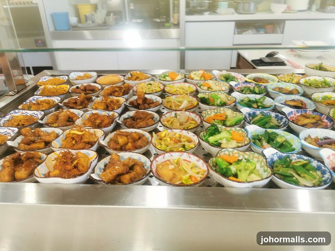 Food Display in Restaurant