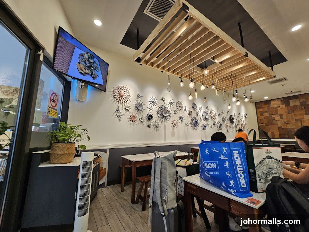 Interior of a restaurant or café