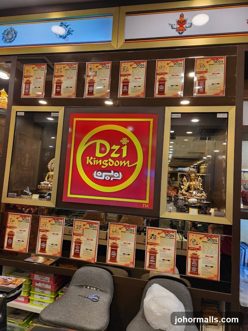 Dzi Kingdom storefront interior