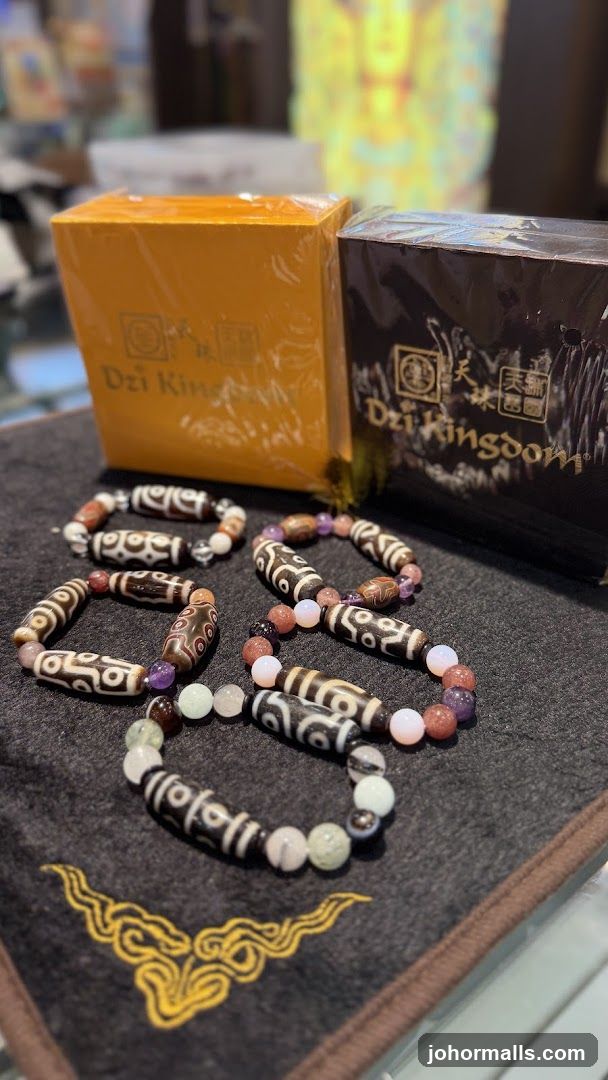 Dzi Kingdom Product Display