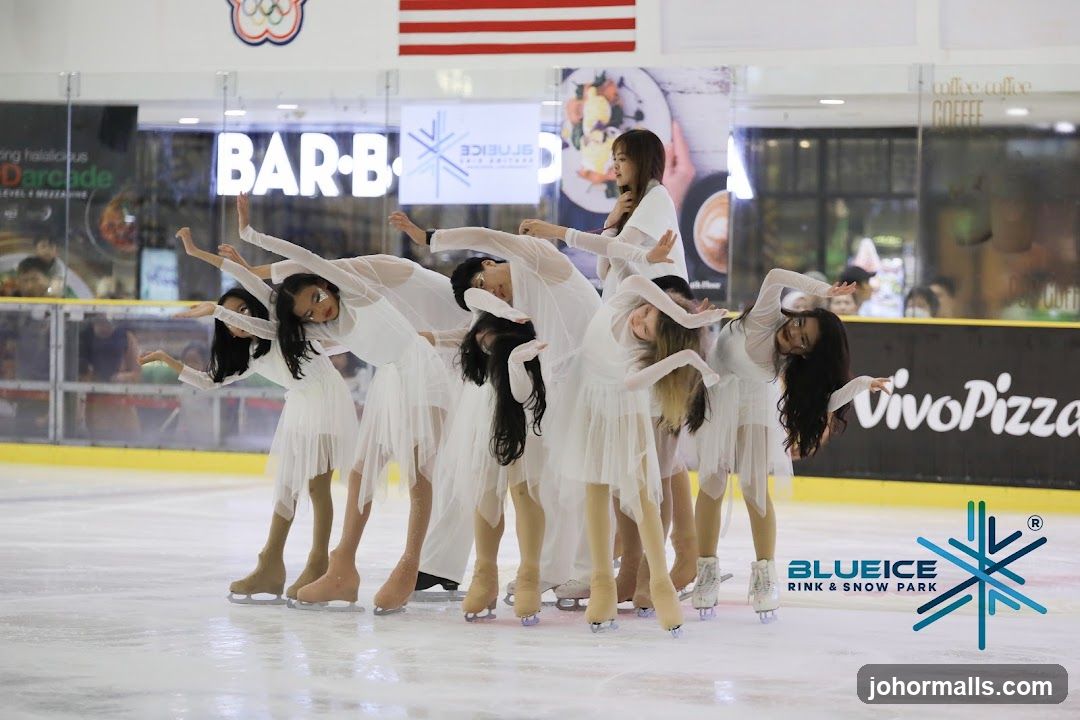 Ice Skating Performance at Blueice Rink & Snow Park