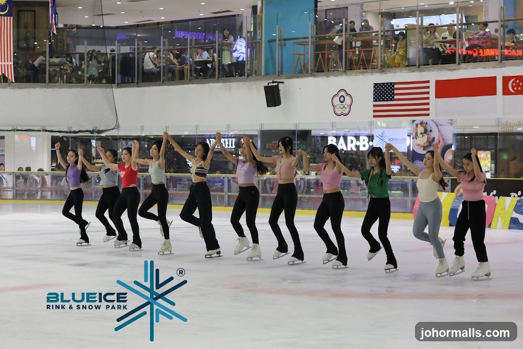 Ice Skating Performance at Blueice Rink & Snow Park