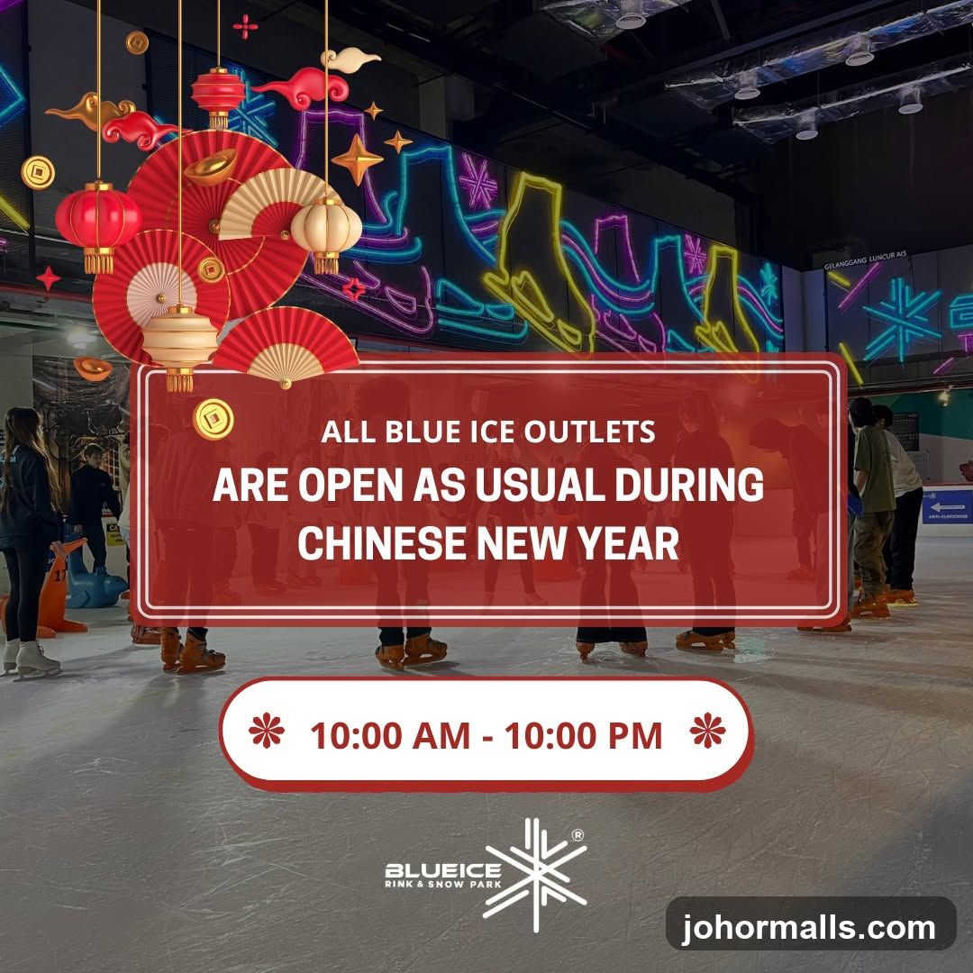 Blue Ice Rink & Snow Park Chinese New Year Announcement