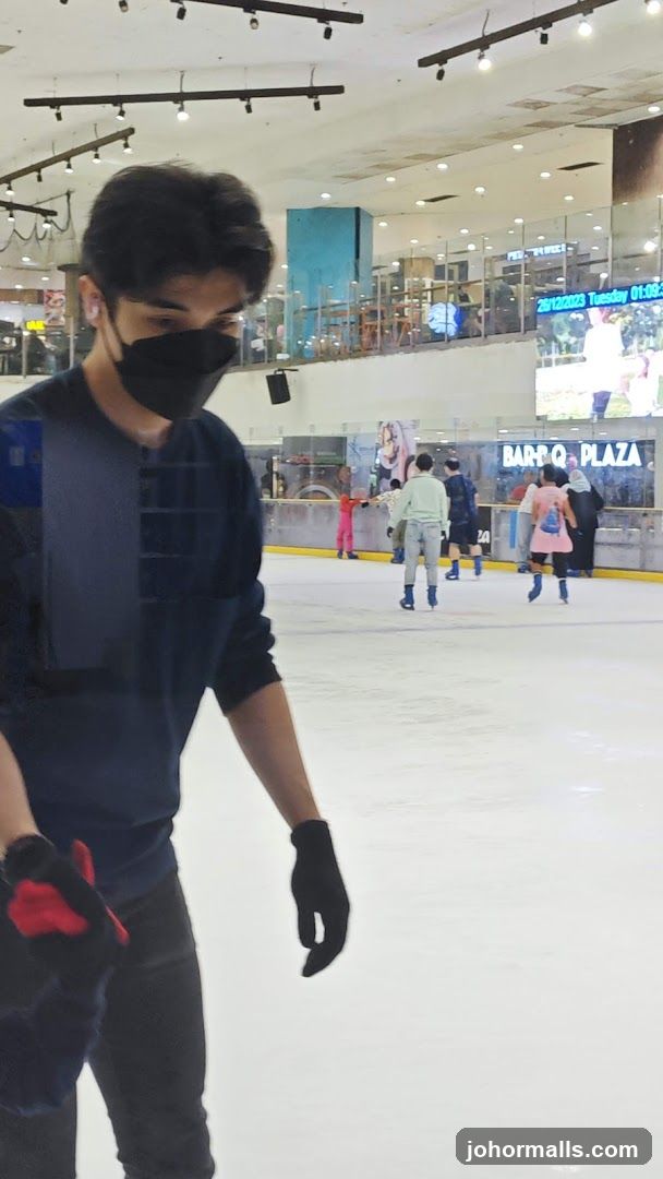 Indoor Ice Rink Scene