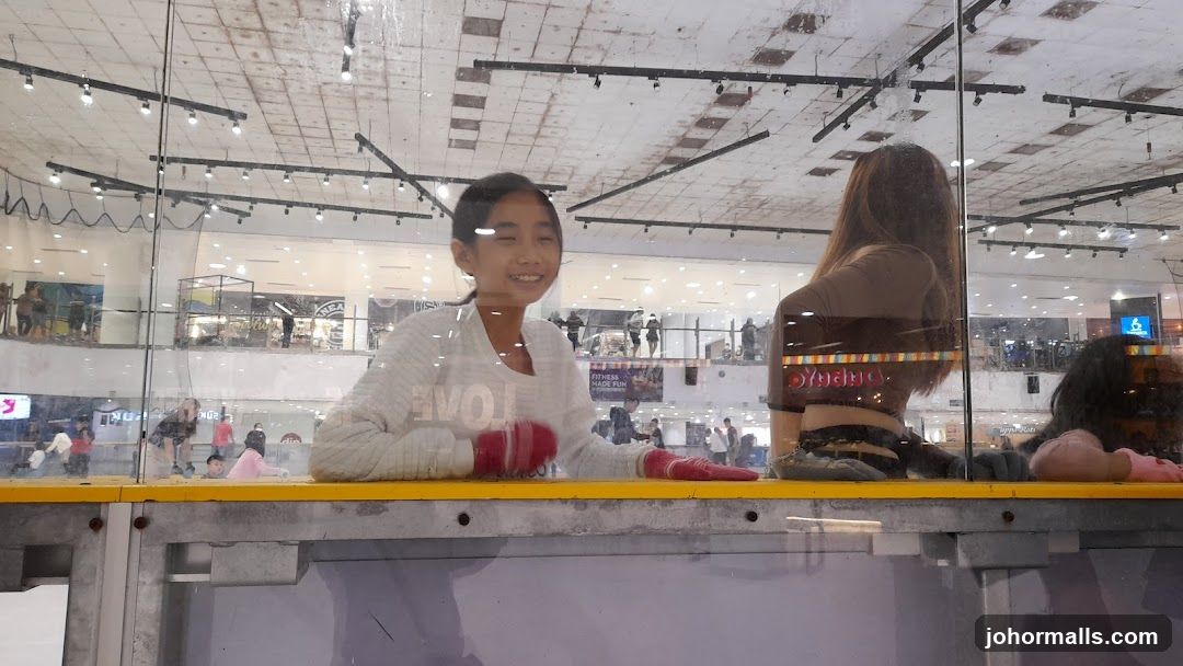 Ice rink interior view