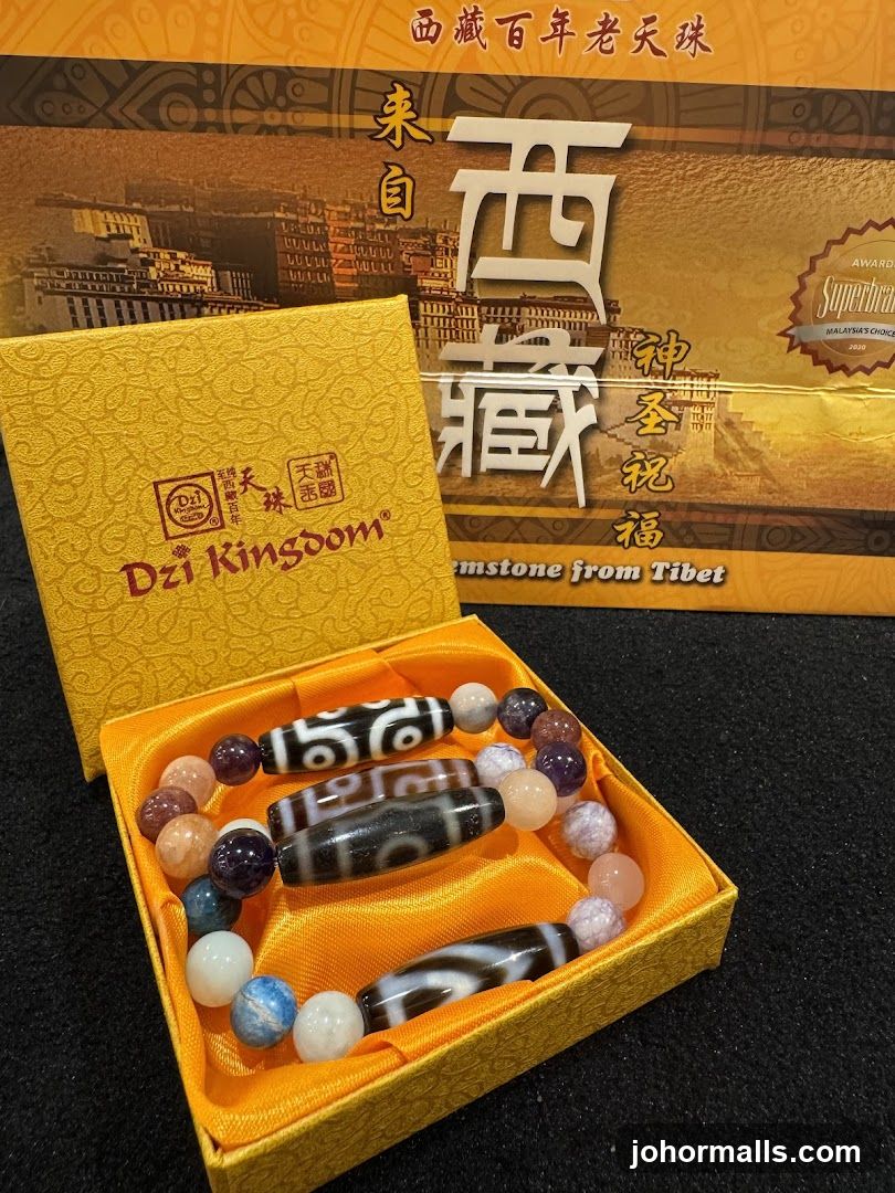 Tibetan Gemstone Product Display