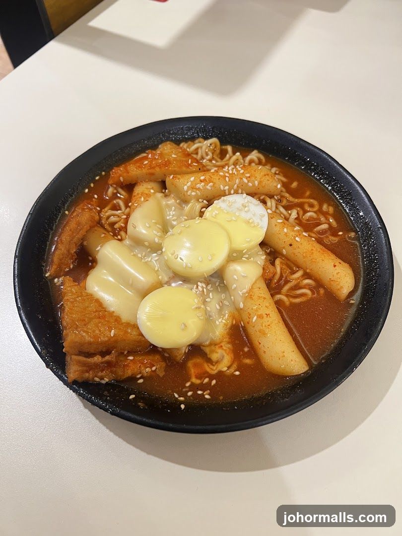 Rice Cake Noodle Bowl
