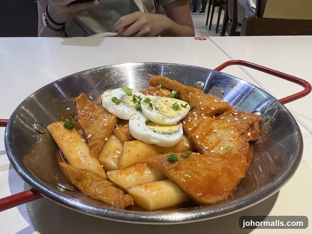 Food dish in restaurant