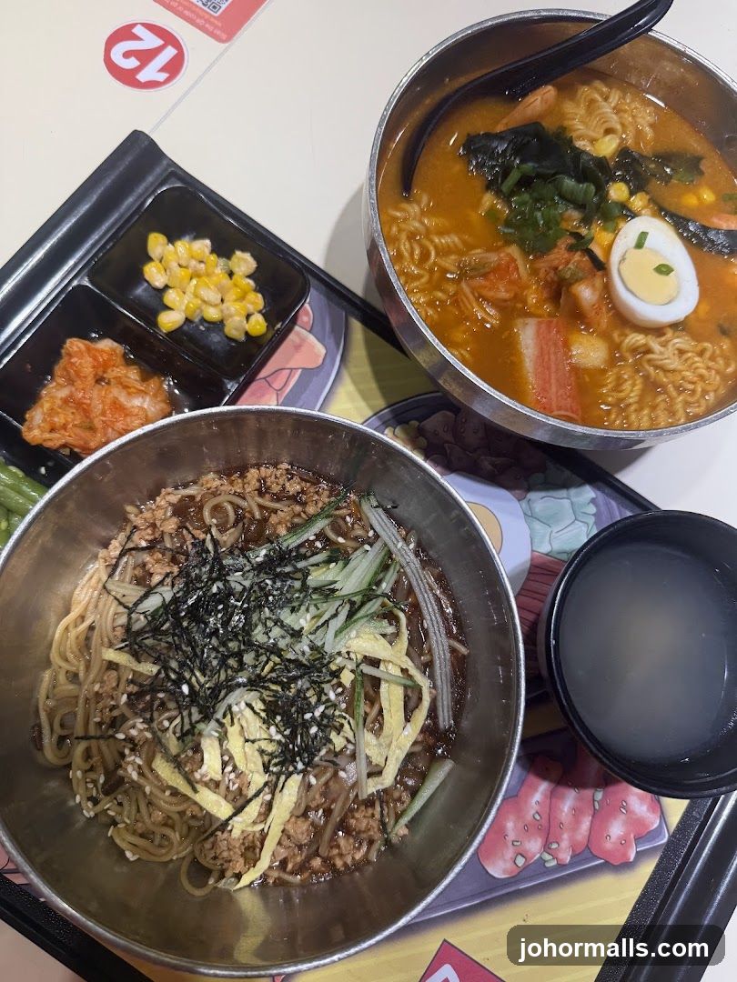 Food served at a restaurant