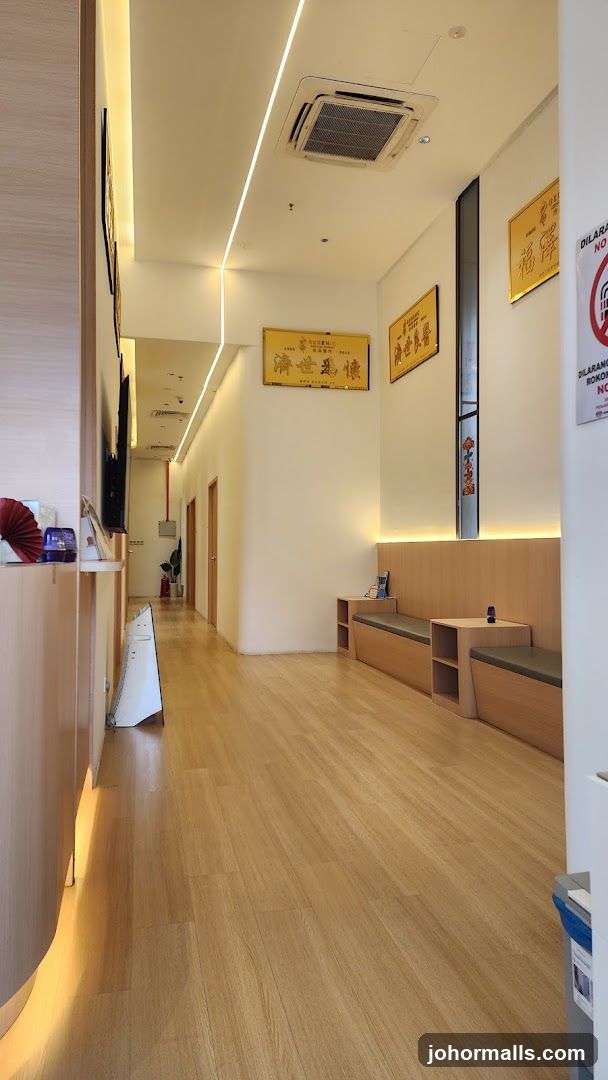 Interior hallway of a building
