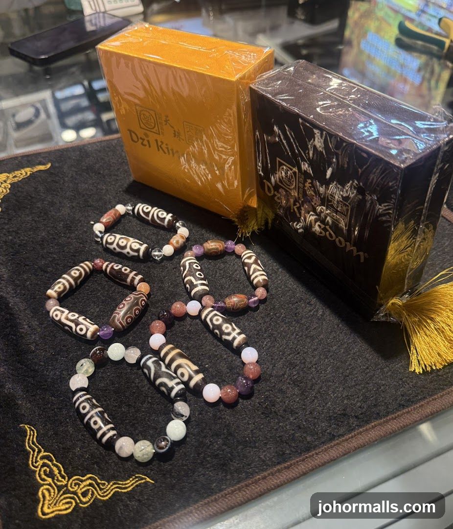 Display of Beaded Jewelry and Packaging
