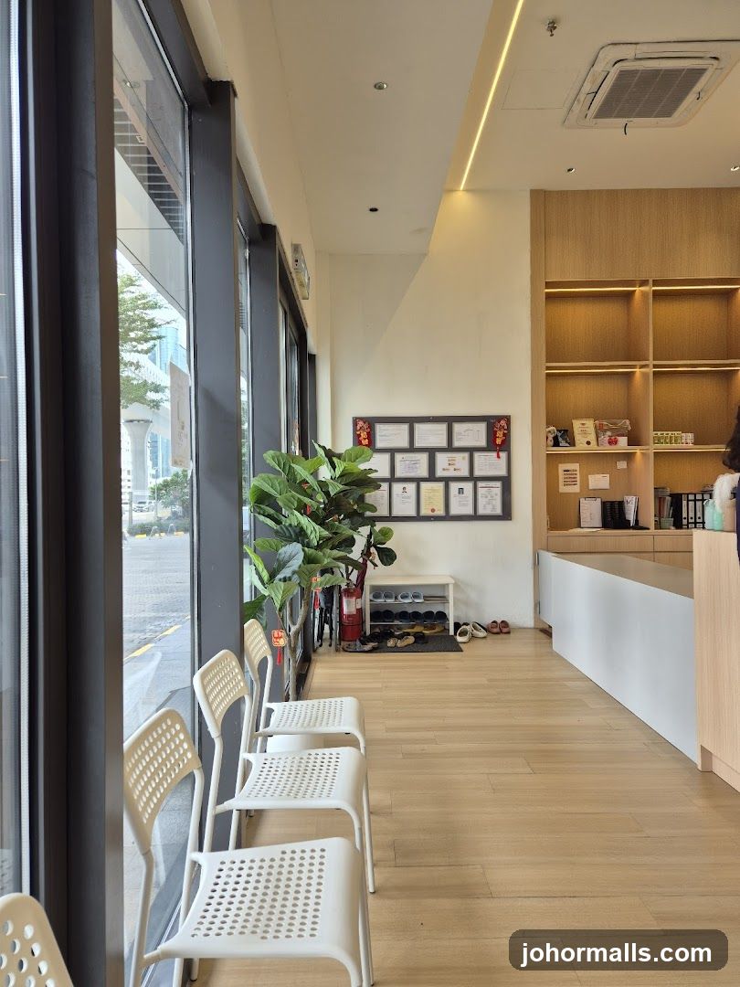 Interior of a modern business space