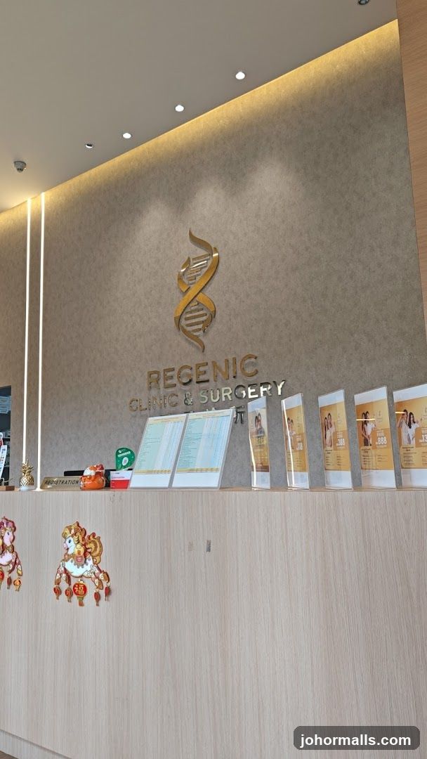 Regenic Clinic & Surgery reception area