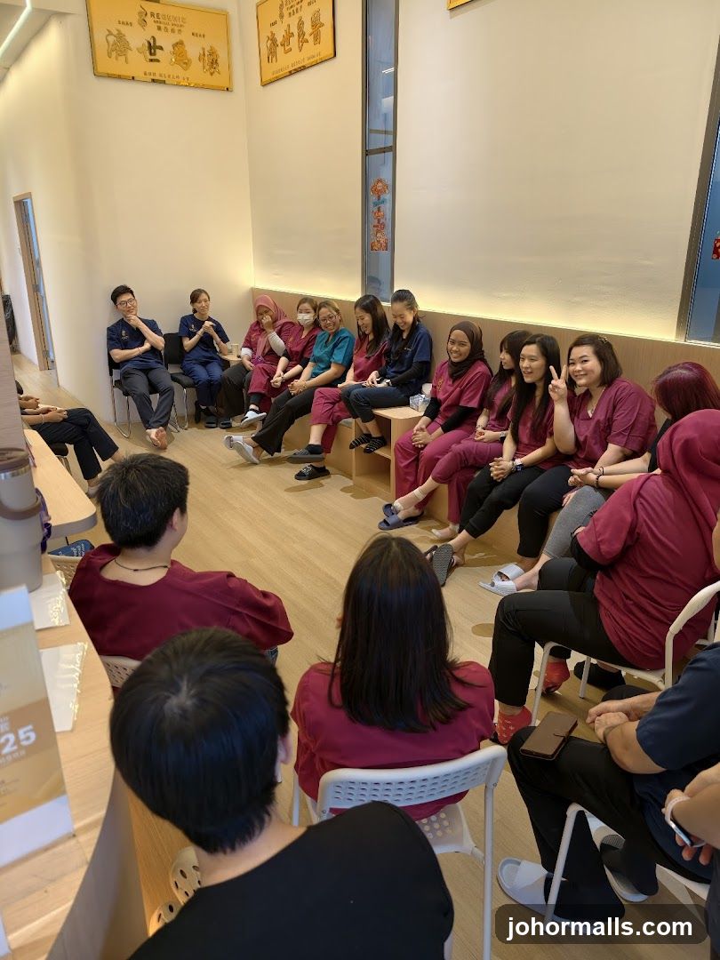 Group Meeting in Interior Space