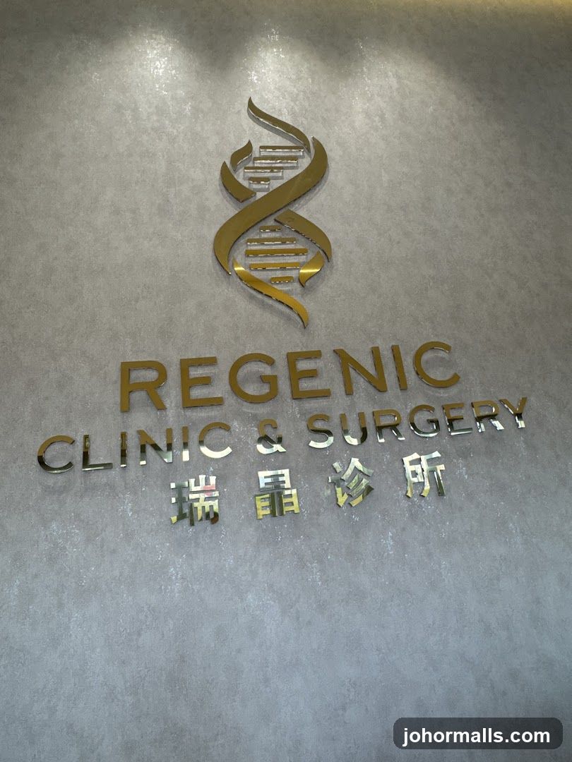 Regenic Clinic & Surgery Signage